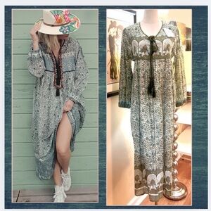 Becasa, Roma/Boho,5-STAR REVIEWS, Patterned Dress,Completely Lined,EUC, Size XL